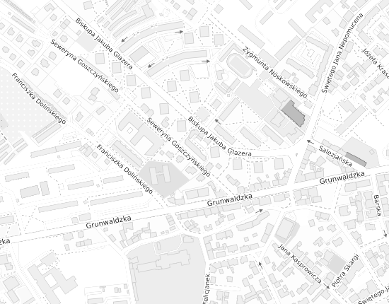 Mapa z adresem organizacji