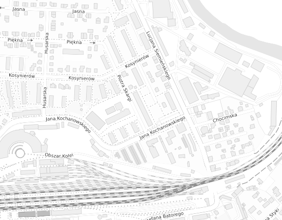 Mapa z adresem organizacji