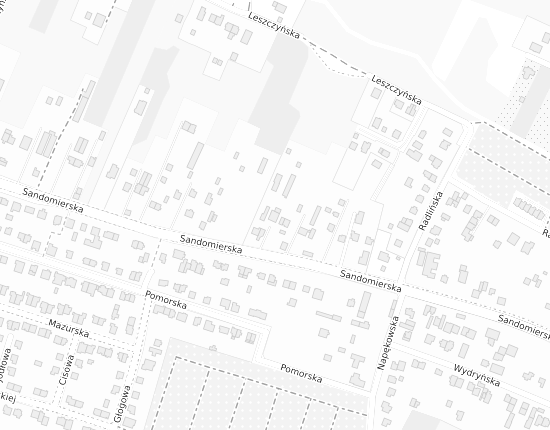 Mapa z adresem organizacji