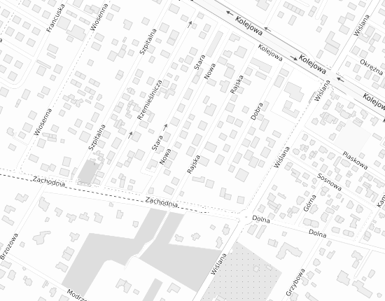 Mapa z adresem organizacji