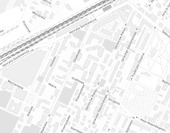 Mapa z adresem organizacji
