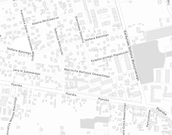 Mapa z adresem organizacji