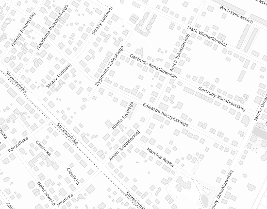Mapa z adresem organizacji