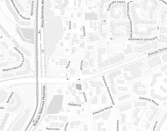 Mapa z adresem organizacji