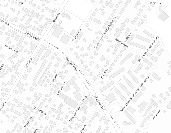 Mapa z adresem organizacji