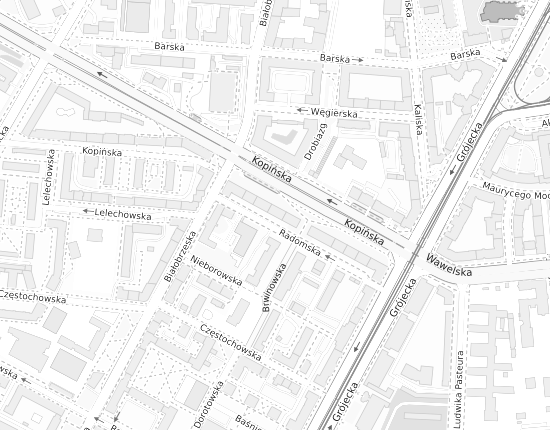Mapa z adresem organizacji