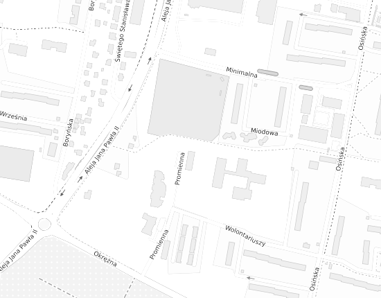 Mapa z adresem organizacji
