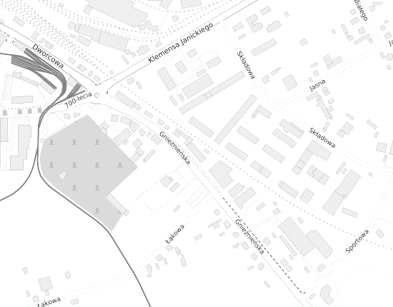 Mapa z adresem organizacji