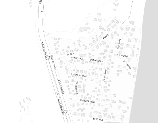 Mapa z adresem organizacji