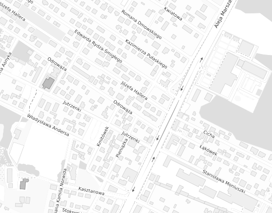 Mapa z adresem organizacji