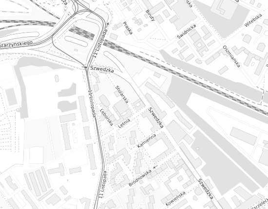 Mapa z adresem organizacji