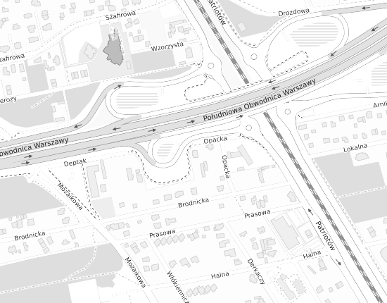 Mapa z adresem organizacji