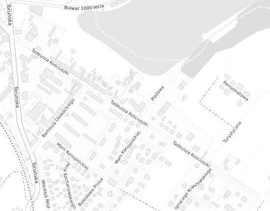 Mapa z adresem organizacji