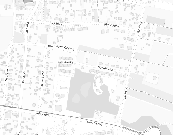 Mapa z adresem organizacji