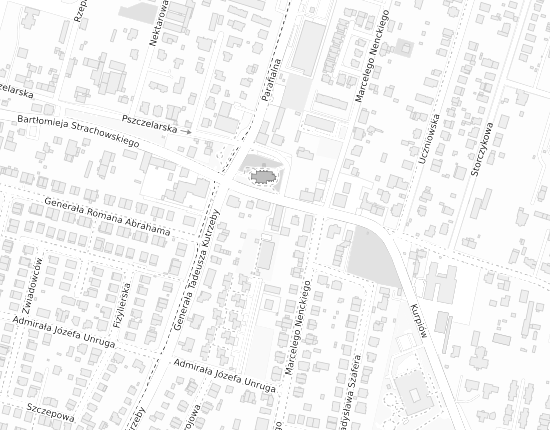 Mapa z adresem organizacji