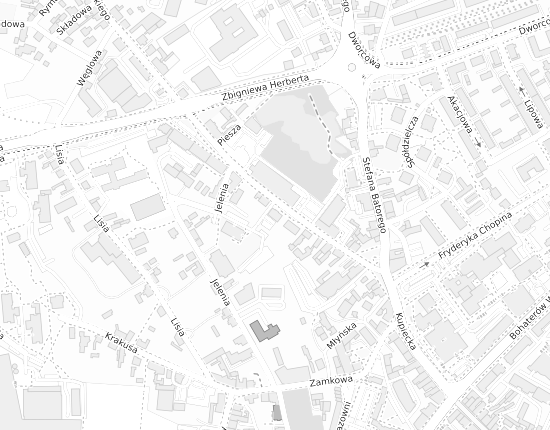 Mapa z adresem organizacji