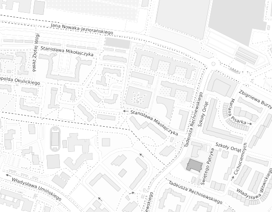 Mapa z adresem organizacji