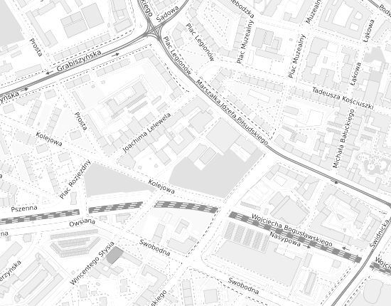 Mapa z adresem organizacji