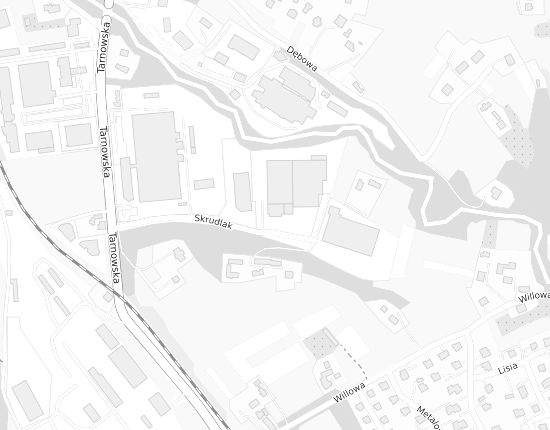 Mapa z adresem organizacji