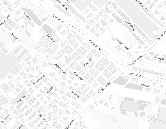 Mapa z adresem organizacji