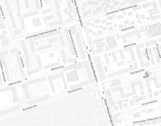 Mapa z adresem organizacji