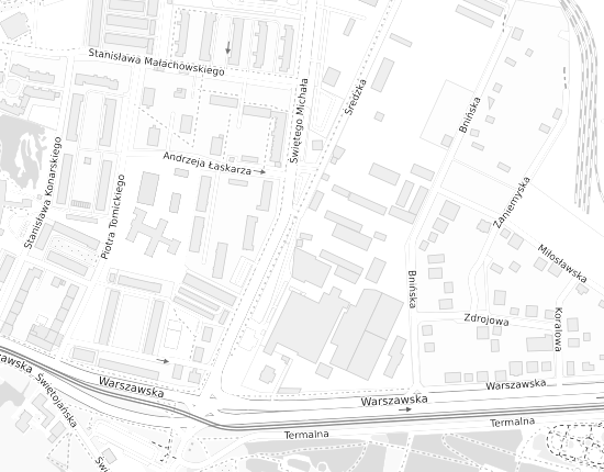 Mapa z adresem organizacji