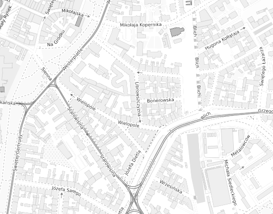Mapa z adresem organizacji