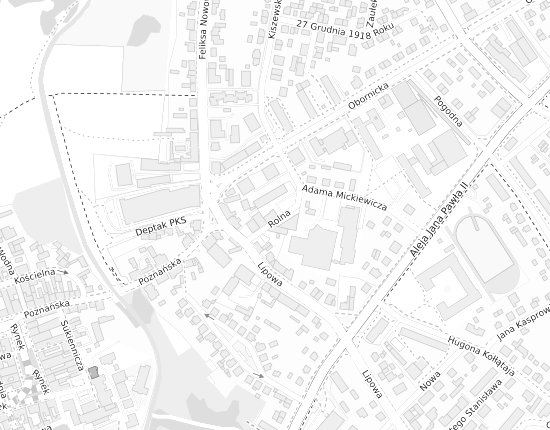 Mapa z adresem organizacji