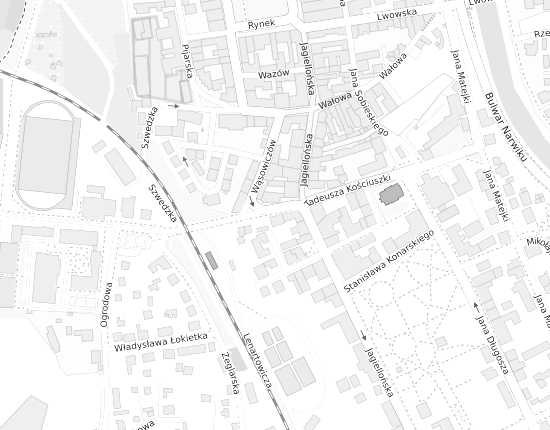 Mapa z adresem organizacji