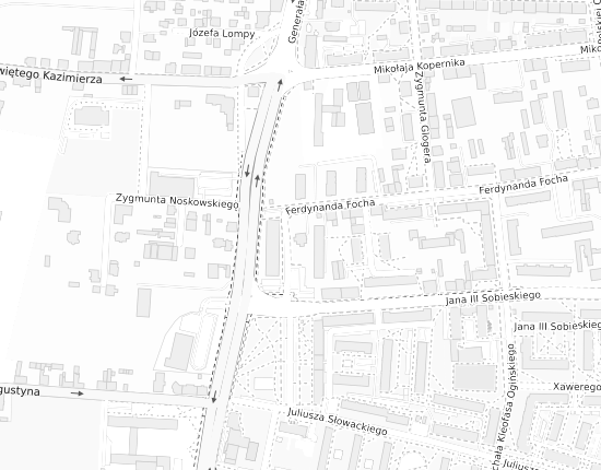 Mapa z adresem organizacji