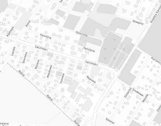 Mapa z adresem organizacji