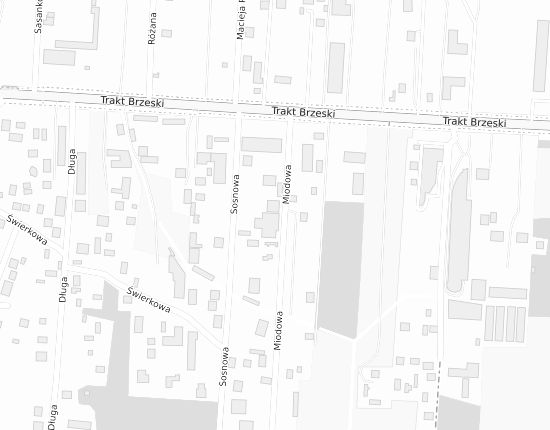 Mapa z adresem organizacji