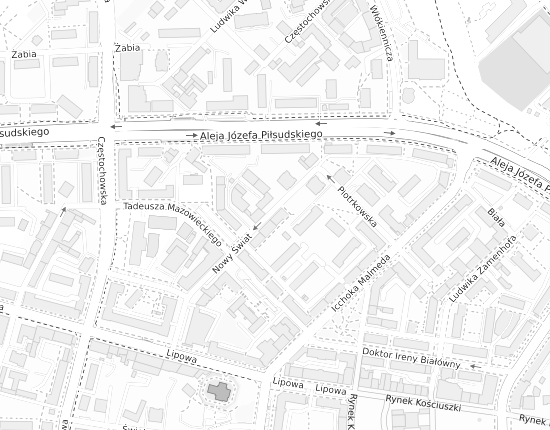 Mapa z adresem organizacji