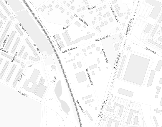Mapa z adresem organizacji