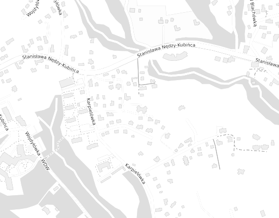 Mapa z adresem organizacji