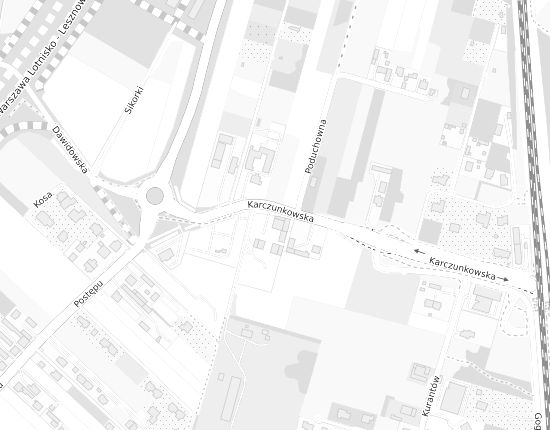 Mapa z adresem organizacji