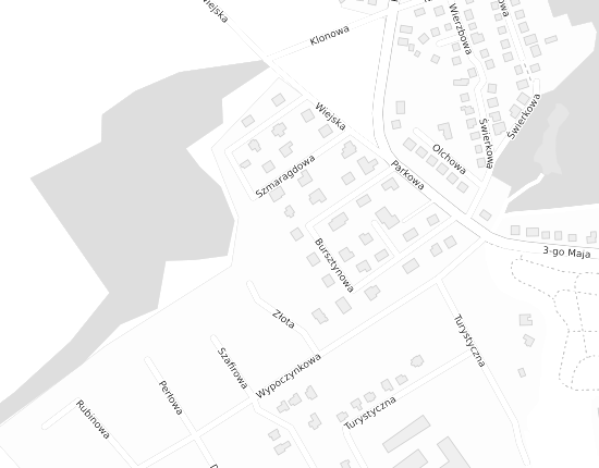 Mapa z adresem organizacji