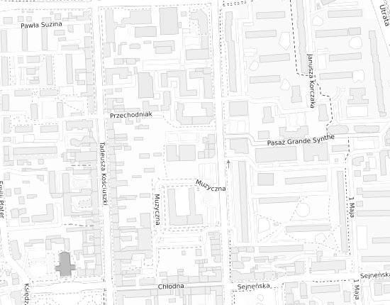 Mapa z adresem organizacji