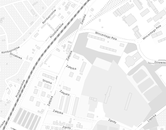 Mapa z adresem organizacji