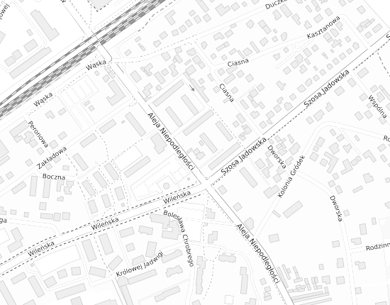 Mapa z adresem organizacji