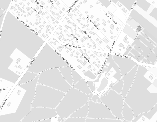 Mapa z adresem organizacji