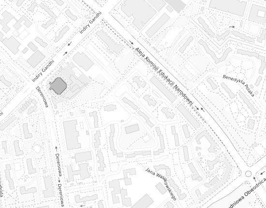 Mapa z adresem organizacji