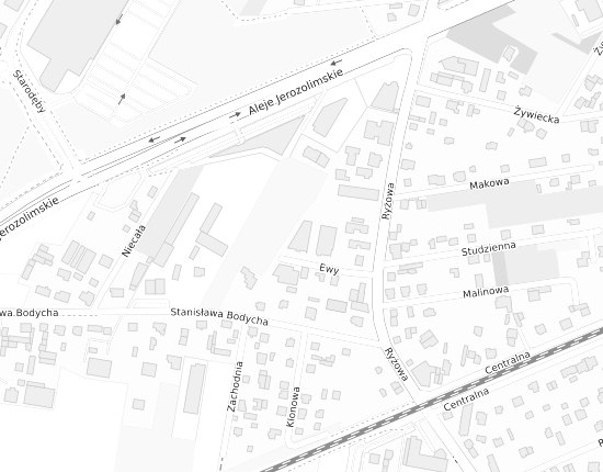 Mapa z adresem organizacji