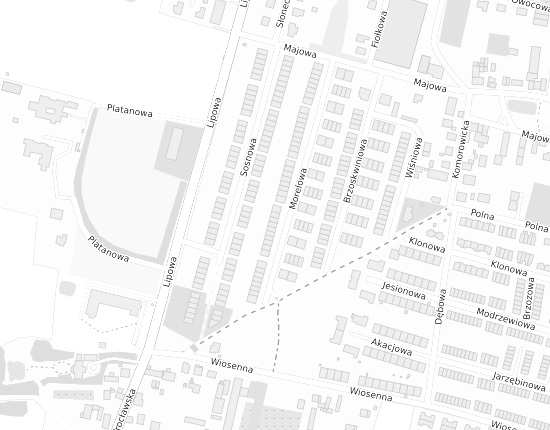 Mapa z adresem organizacji