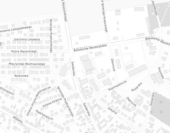 Mapa z adresem organizacji