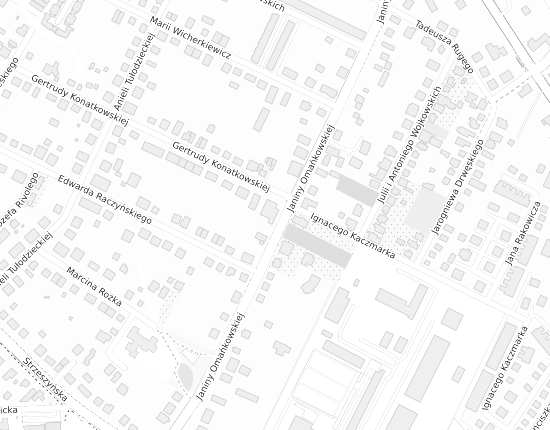 Mapa z adresem organizacji