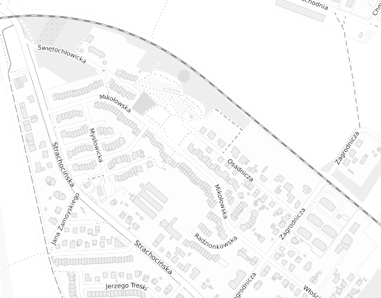 Mapa z adresem organizacji