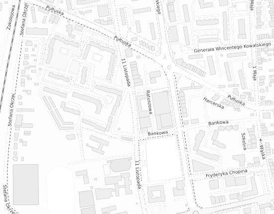 Mapa z adresem organizacji