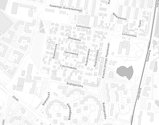 Mapa z adresem organizacji