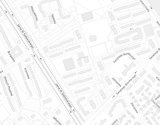 Mapa z adresem organizacji
